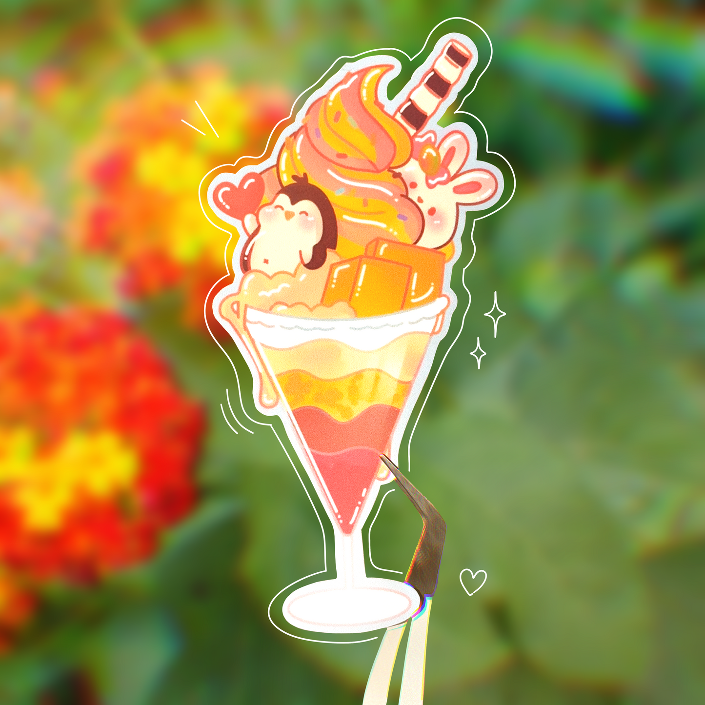 Gourmet Sorbet Sticker ⟡ ݁₊ .